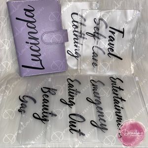 Personalized Cash Binder / Budget Book